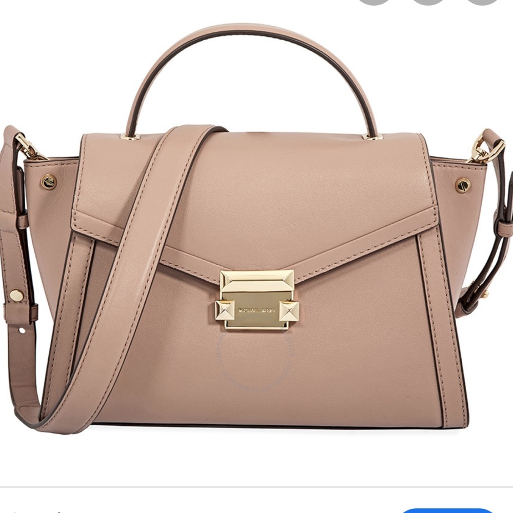 Michael Kors Whitney Leather Satchel